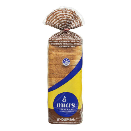 Mia's Wholemeal Sliced Bread 650g - Glavocich Produce